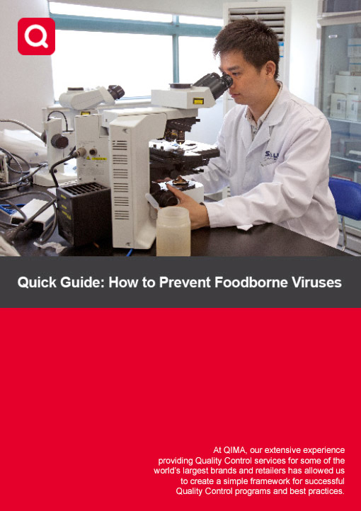 快速指南：如何预防通过食物传播的病毒